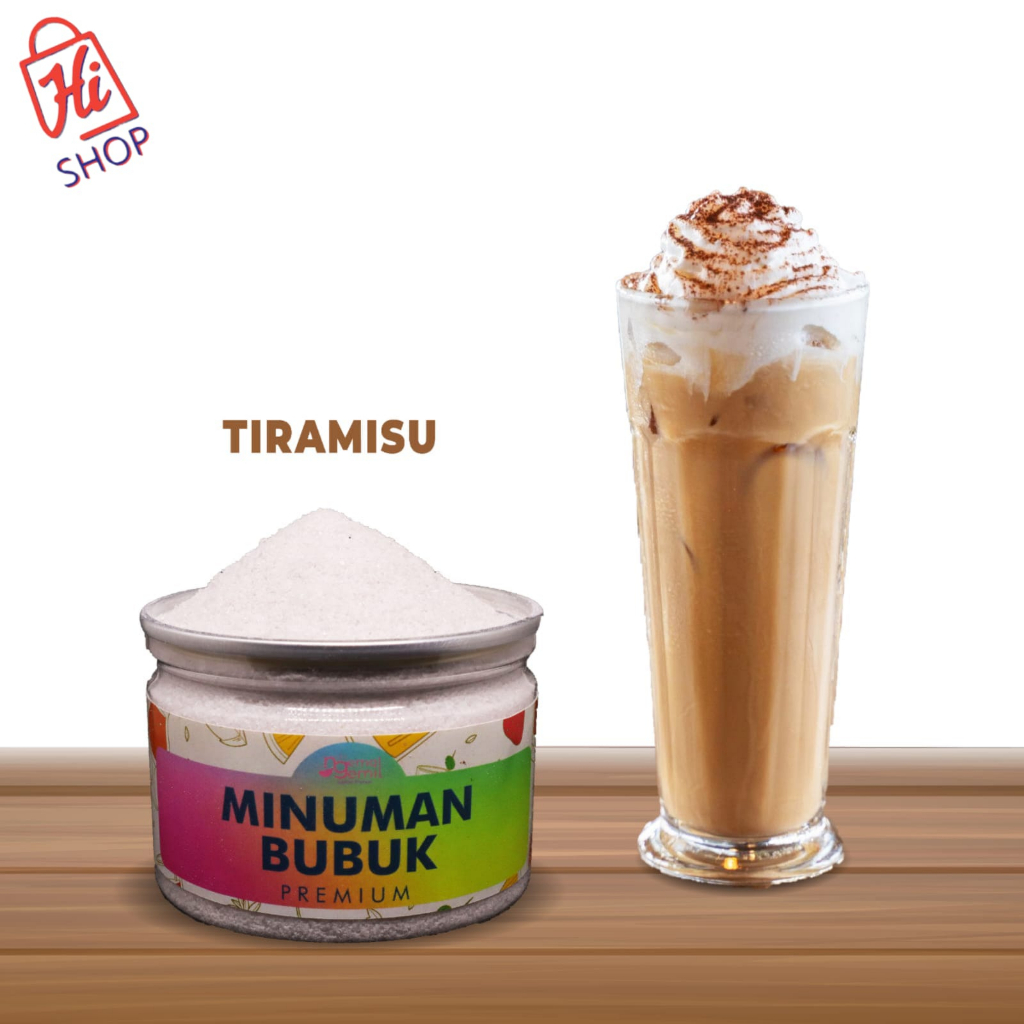 

Can Bubuk Minuman Tiramisu Minuman Bubuk Tiramisu Powder Kualitas Premium