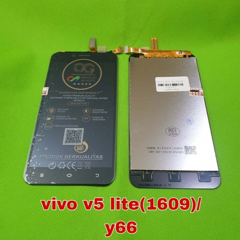 lcd ts touchscreen vivo v5 lite (1609)/y66 OG super