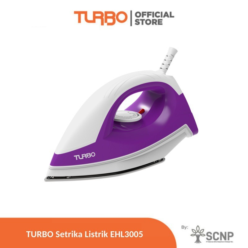 Setrika Turbo EHL-3005 / Dry Iron / Gosokan Baju Setrika Listrik