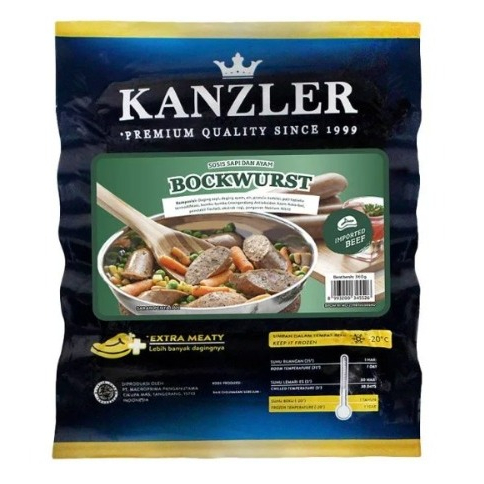 

Kanzler Bockwurst 360gr