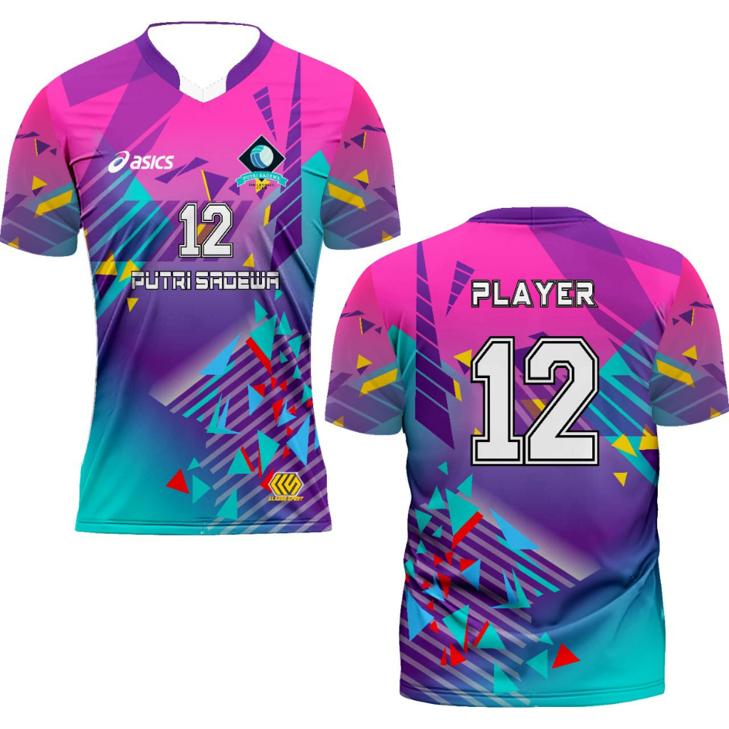 Jersey Volly / Jersey Voli Full Printing