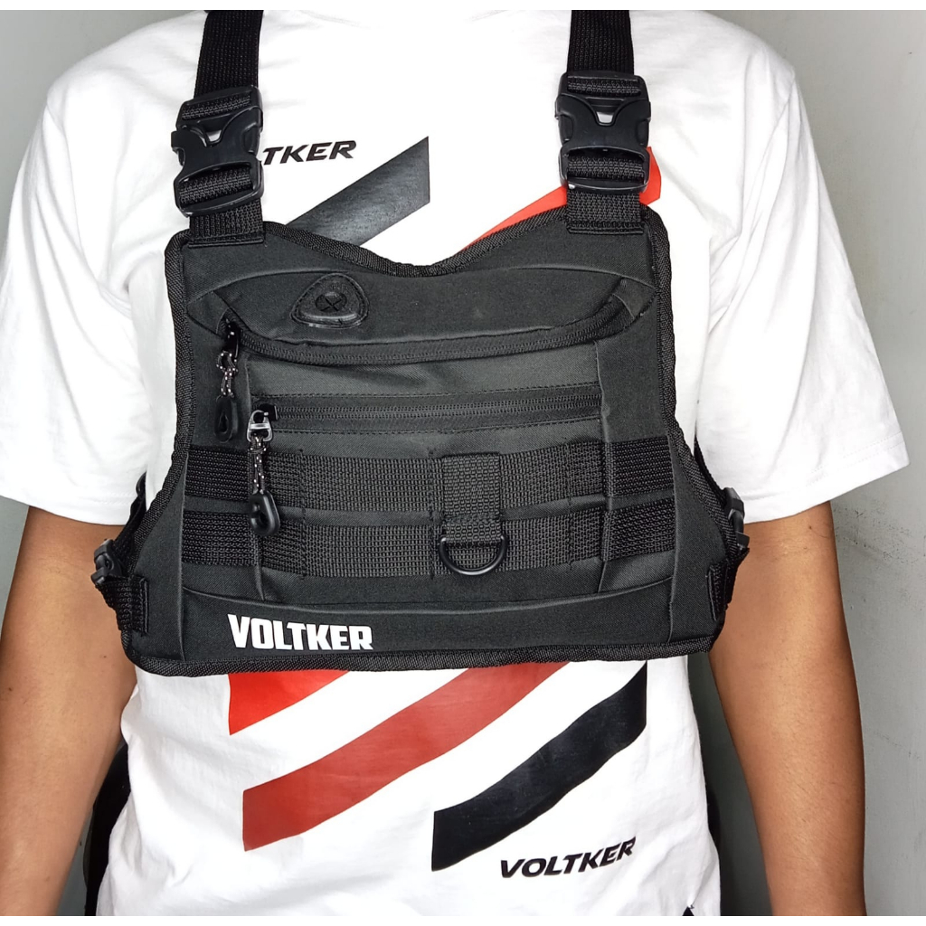 chest bag tas dada pria tactical tas rompi dada voltker