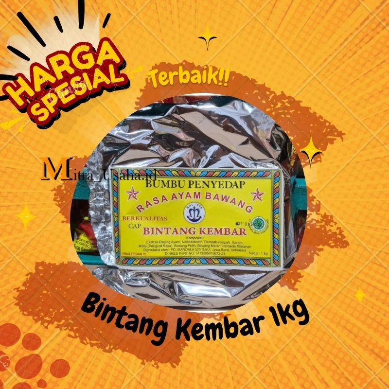 

bumbu ayam bawang cap bintang kembar 1kg