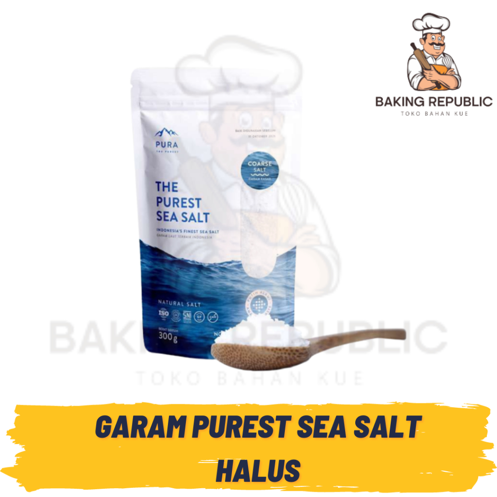 

PURA PUREST SEA SALT | 300 GRAM | GARAM LAUT HALUS