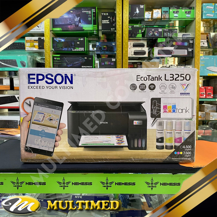 Printer Epson EcoTank L3250 Ink Tank Printer Print Scan Copy Inc Tinta