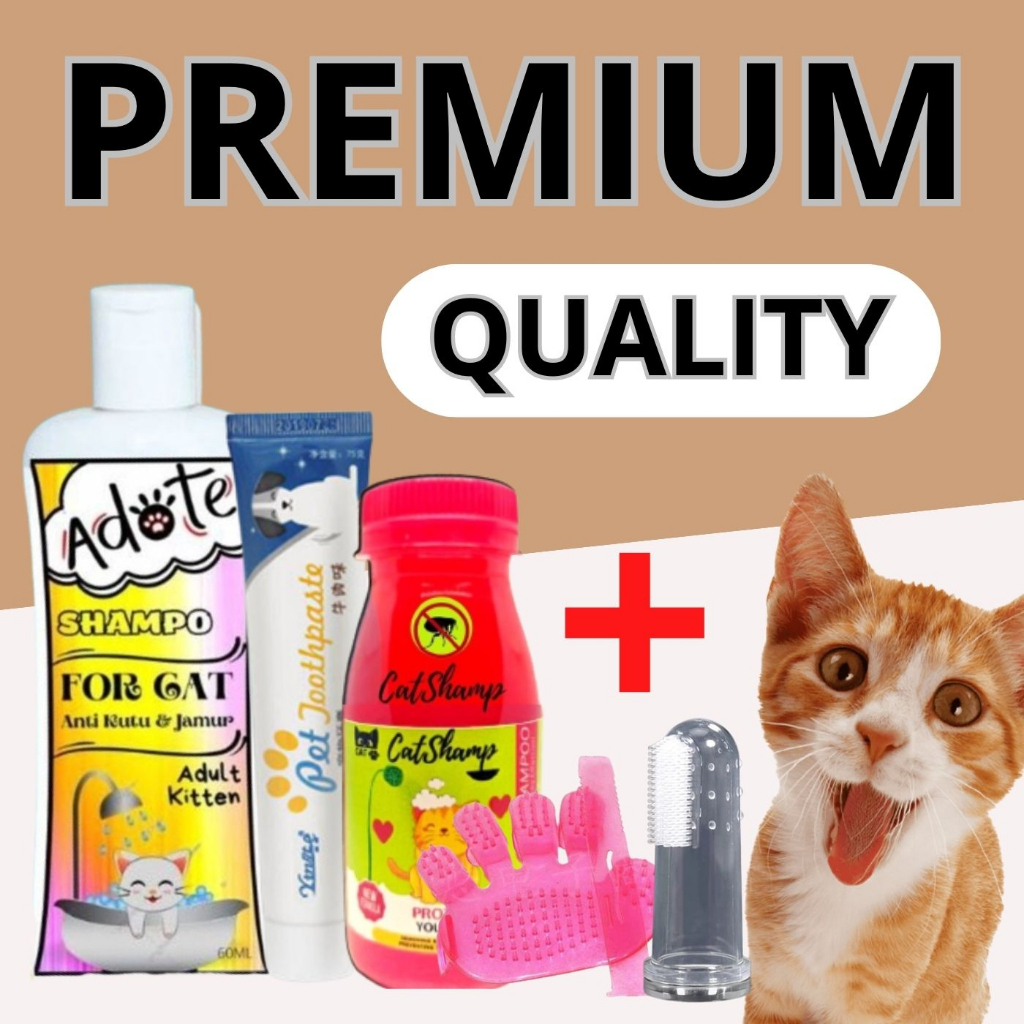 Paket Hemat Grooming Anti Kutu Anabul Anjing Kucing Kutuan Siap Pakai FEFARM