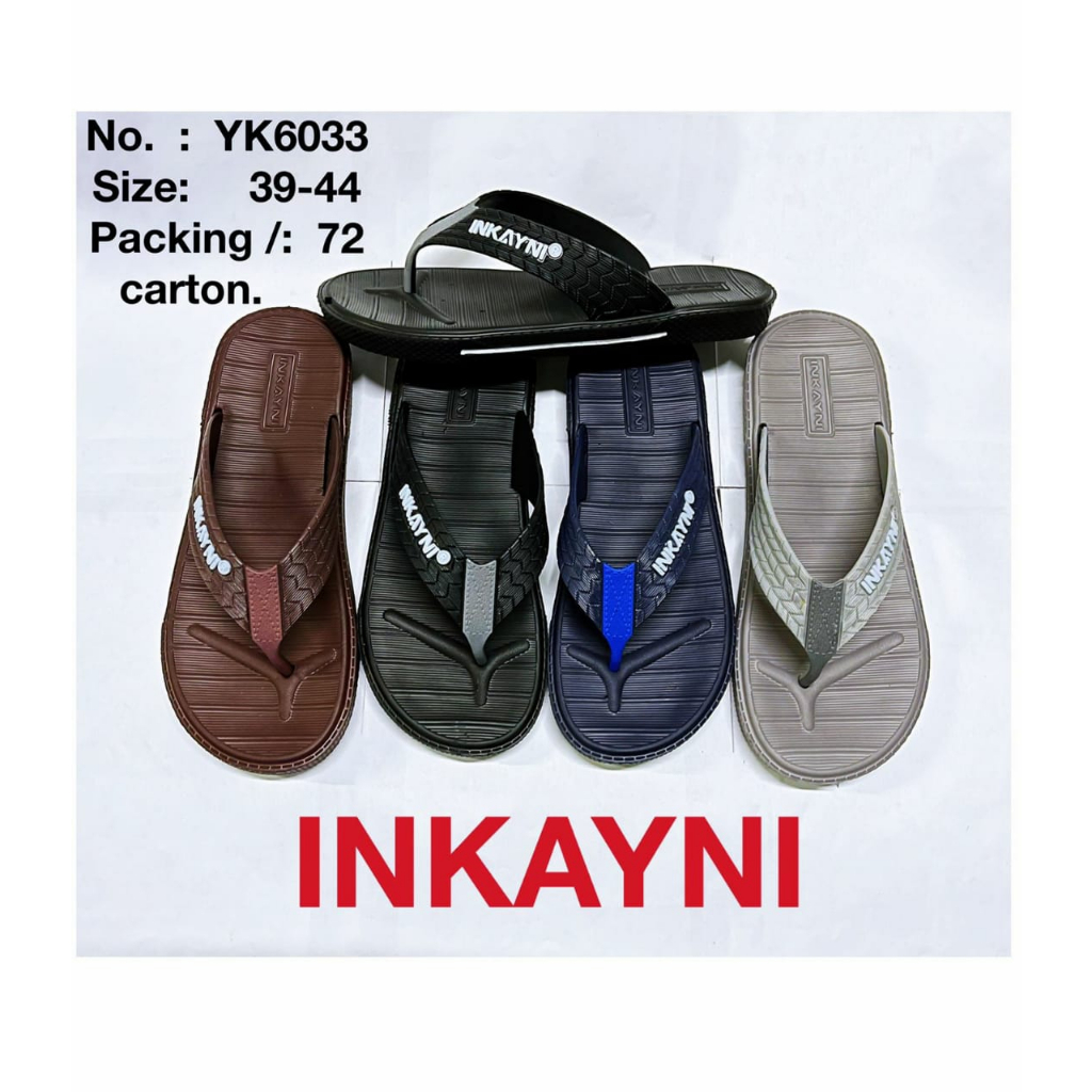[PROMO] COD Sandal Jepit Cowok Dewasa Inkayni YK6033
