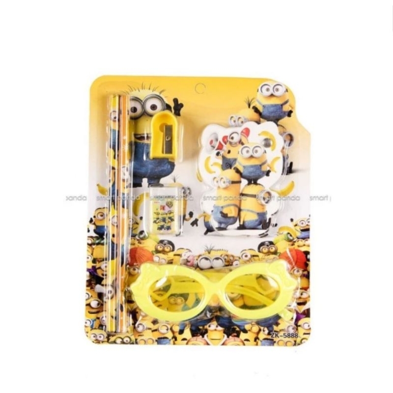 

Study Set / Paket Alat Tulis Set Minion ZK-5888