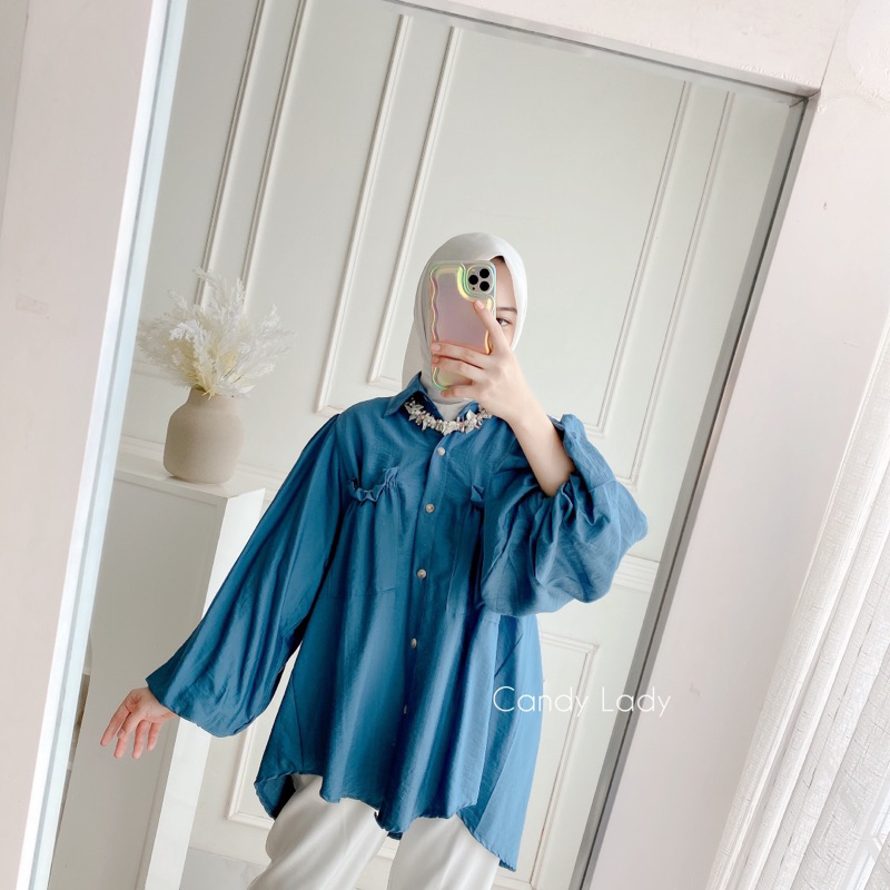 Anna Bloomy Oversize Blouse