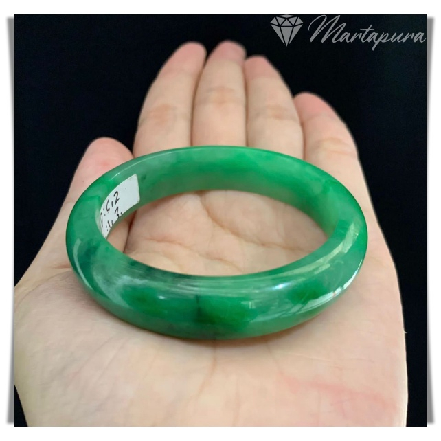 GBT1435 Gelang Batu Giok Birma