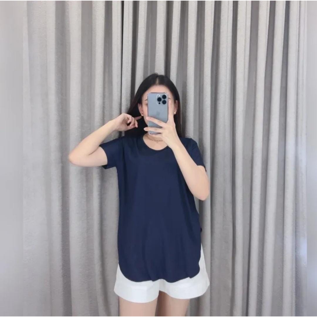 Kaos Oversize Lengan Pendek Kaos Wanita Atasan Wanita SpandeK Kaos MUrah