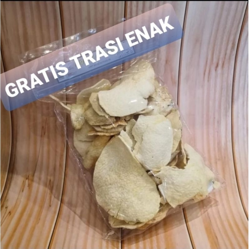 

KRIPIK GADUNG 250gram ENAK GRATIS Terasi khas cirebonn