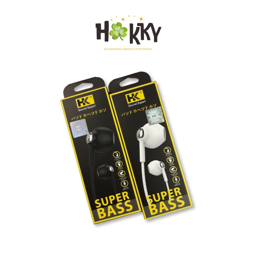 HK Earphone 888 Original Handsfree Extra Bass HK888