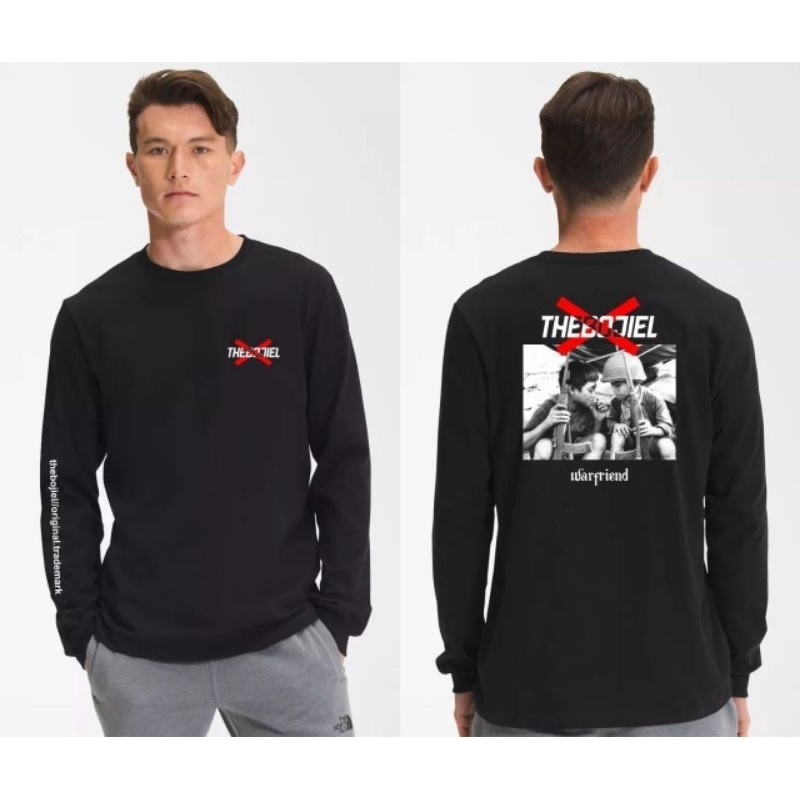 Kaos Pria Dewasa Tangan Panjang Original The Bojiel