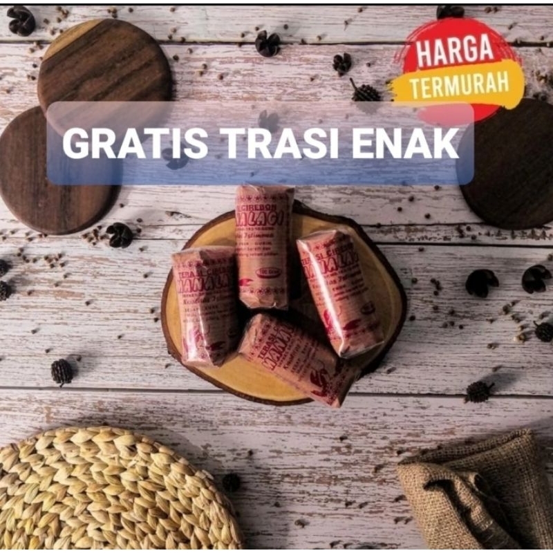 

Terasi Manalagi Kecil 100gram Khas Cirebon Terlaris GRATIS Terasi ENAKkk
