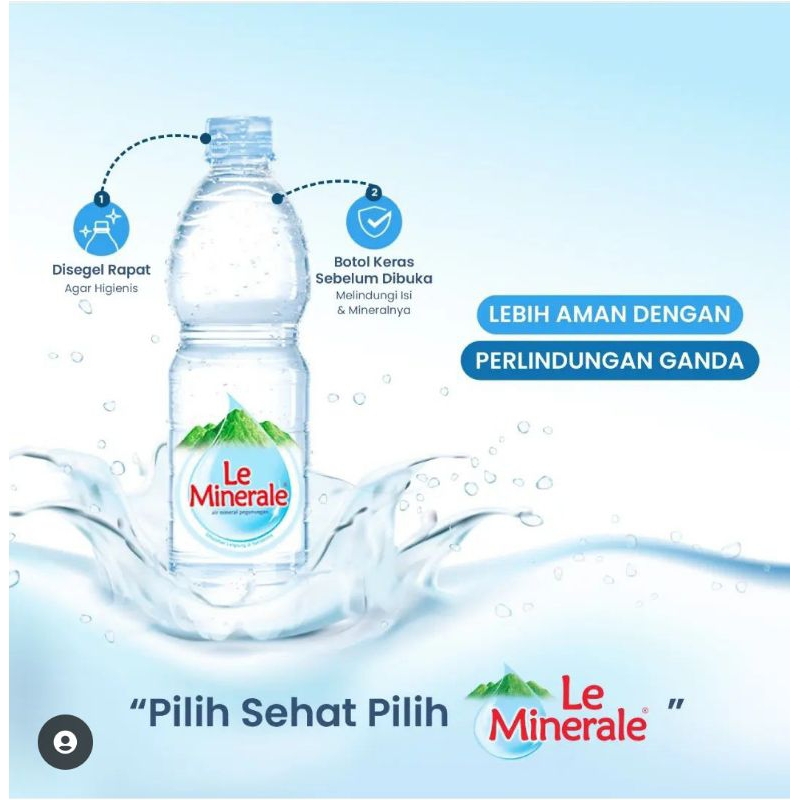 Le Minerale Air Minum (600ml)