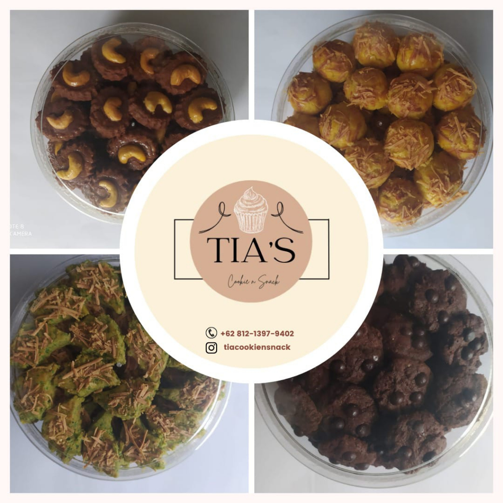 

Kue Kering Premium 100% Hanmade (Nastar, Coklat Mete, Polong)