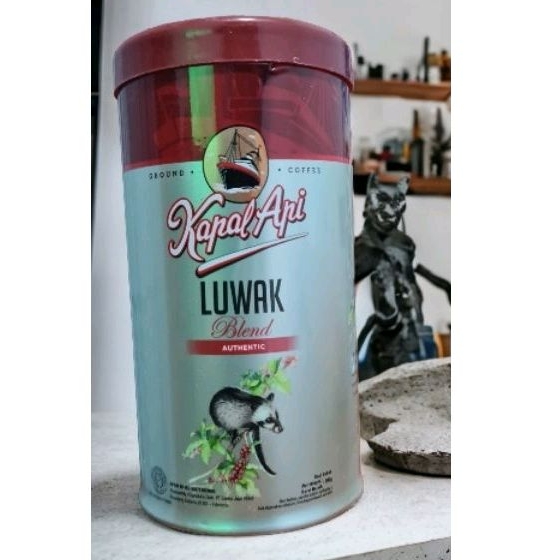 

[PROMO] Kapal Api Luwak Blend Authentic 200g FREE Excelso Robusta Gold