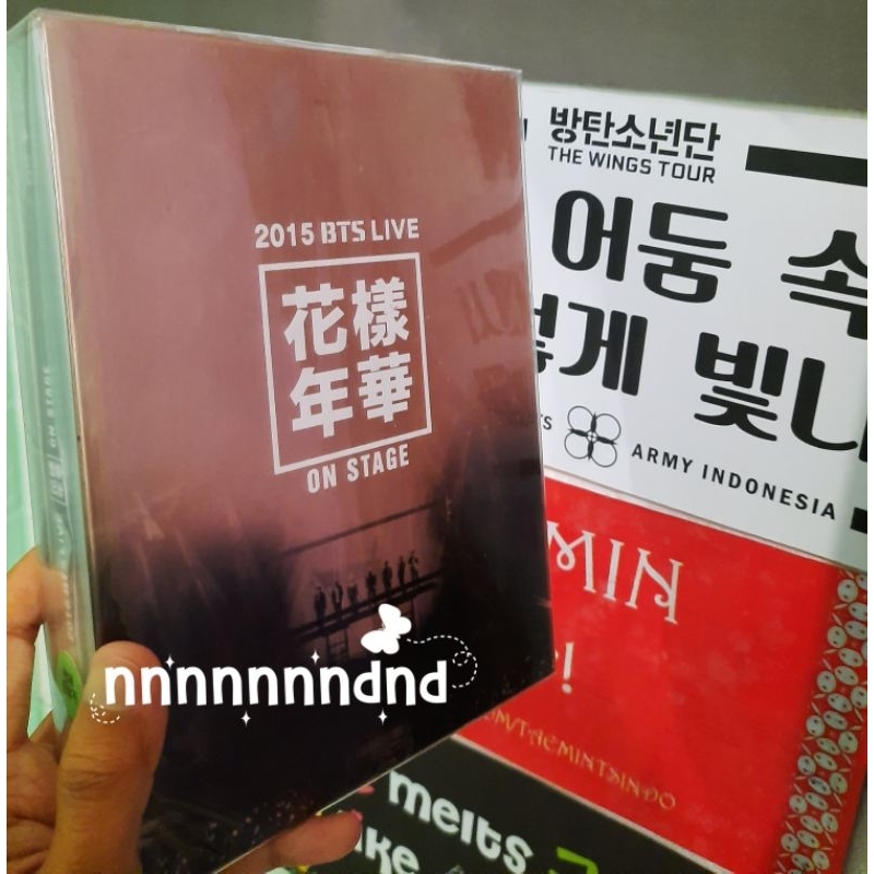 BTS LIVE ON STAGE 2015 DVD RARE HYYH PROLOGUE LIVE ON STAGE 2015