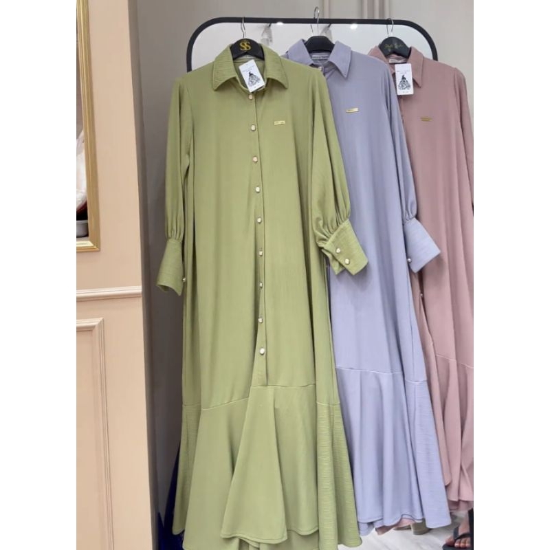 Gamis Duyung Polos by. Shella Saukia