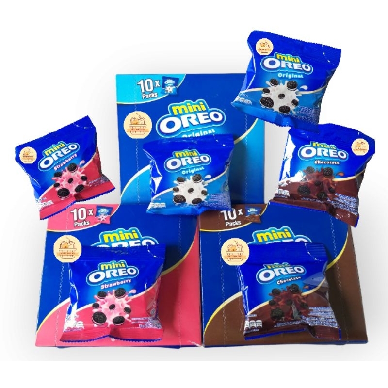 

Mini Oreo Bantal 1 PAK isi 10pcs - biskuit nikmat