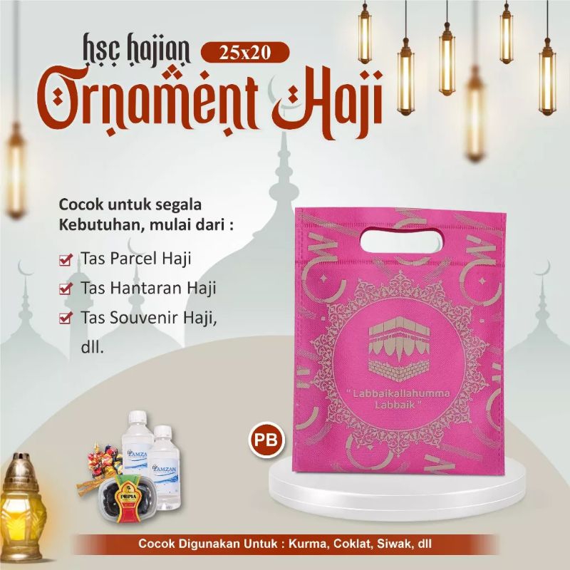 

tas souvenir haji dan umroh terbaru