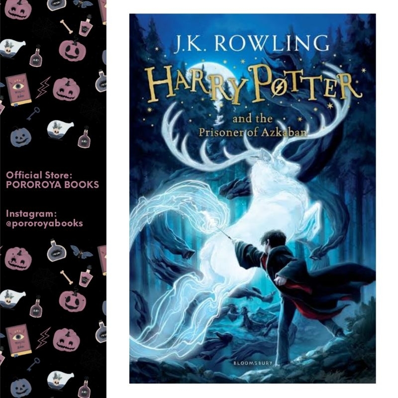 Buku Original HARRY POTTER AND THE PRISONER OF AZKABAN Bahasa Inggris English Novel HARRY POTTER 3 B