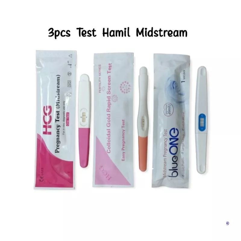 PAKET TEST HAMIL STRIP CASSETTE MIDSTREAM