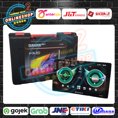 Head unit Android 9" Sansui Duragon Gen 2 Ram 6/128 gb / Sansui Duragon Gen2 9 inch Ram 6+128 gb