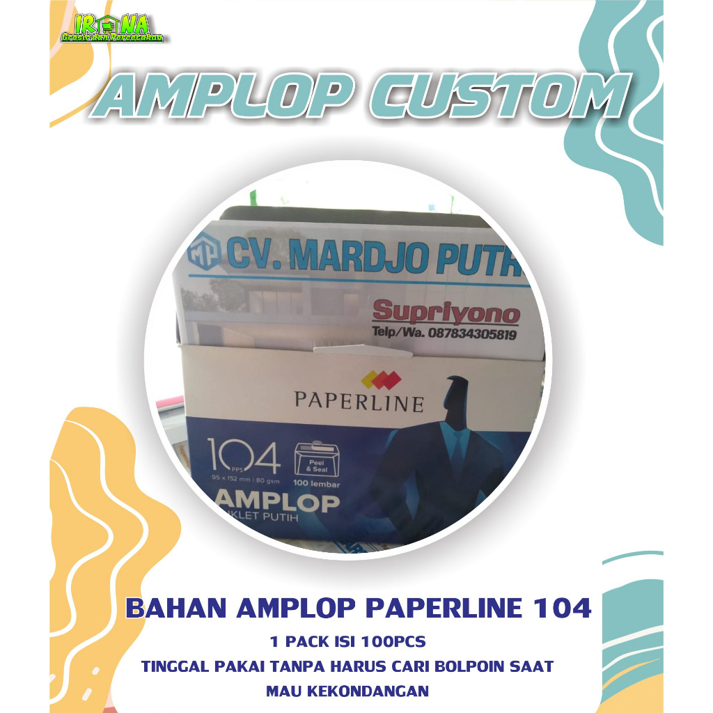 

CETAK AMPLOP CUSTOM/AMPLOP NAMA/MURAHMERIAH/AMPLOP KONDANGAN