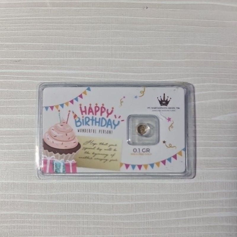 Lm Hartadinata Series Happy Birthday 0.1 gr