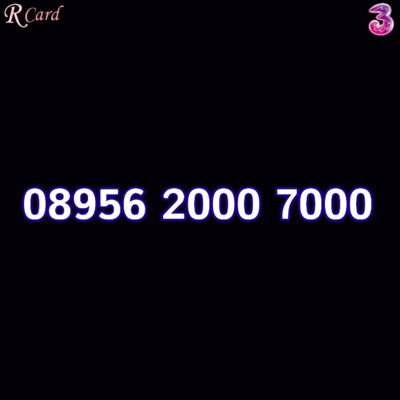 Perdana Nomor Cantik Three Tri Ribuan Kwartet Tripel Rapi 2000 7000