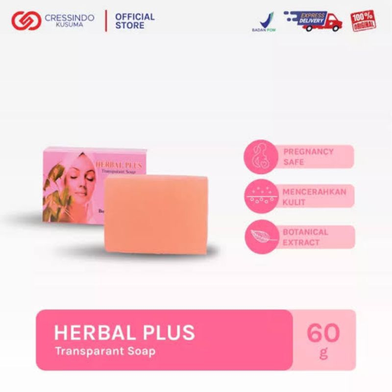 Herbal Plus Transparant Soap 60g