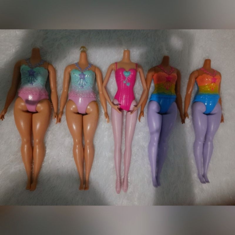 body boneka barbie curvy ori mattel preloved bekas murah