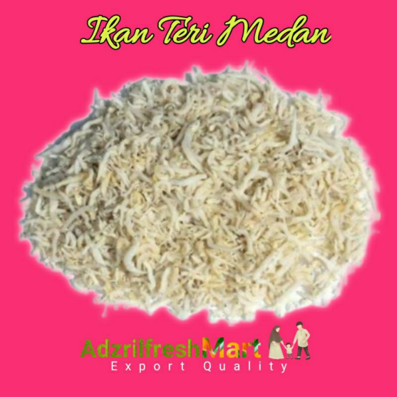 

IKAN TERI MEDAN 100GRAM