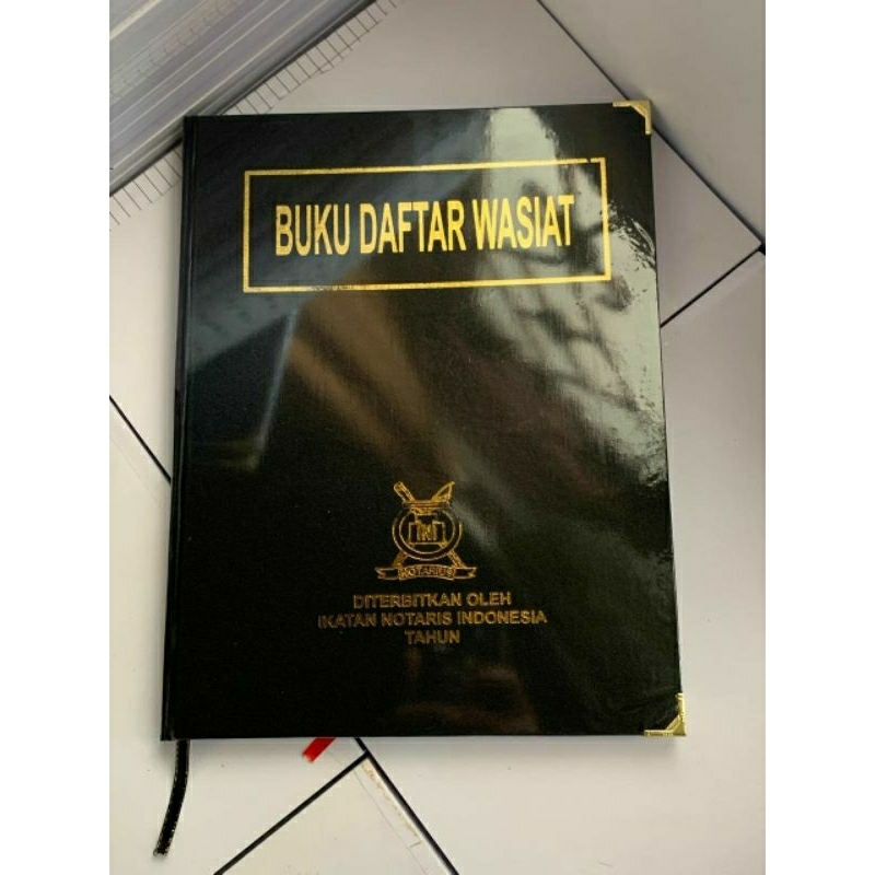 

Buku daftar wasiat