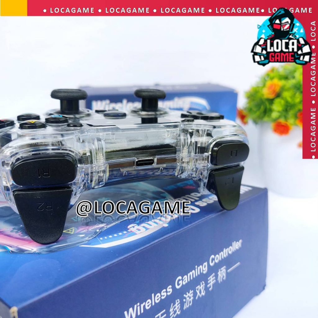 Stik Stick PS_4 Wireless Gaming Controller BSP-PO5 untuk PS_3/PS_4/TV/PC