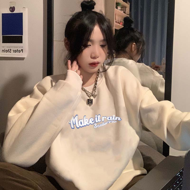 Sweater Heart kaos oversize baju korean style wanita ootd