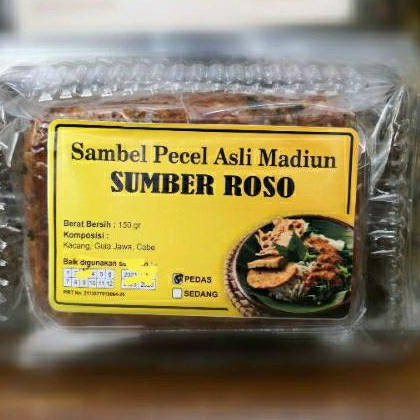 

. sambel pecel asli Madiun Sumber Roso