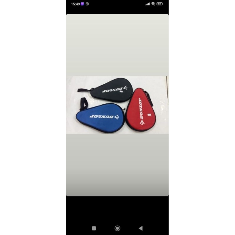 Cover Bat / Tas Bet Pingpong / Tenis Meja Dunlop