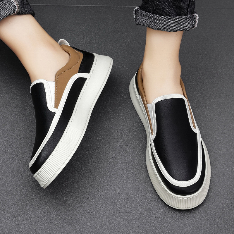 Toread Sepatu Slip On Pria Fashion Casual Santai Simple Sepatu Kuliah Comfy Outdoor MC604