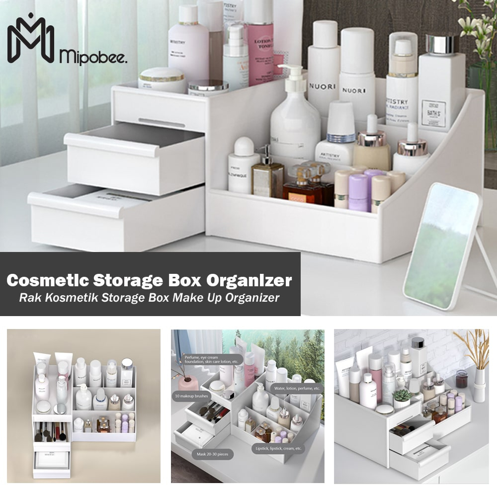 Rak Kosmetik Storage Box Make Up Organizer