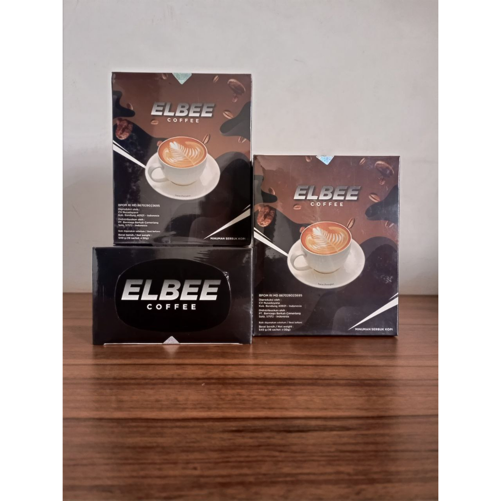 

elbbe coffe 1 box isi 18 saset @30 gram original