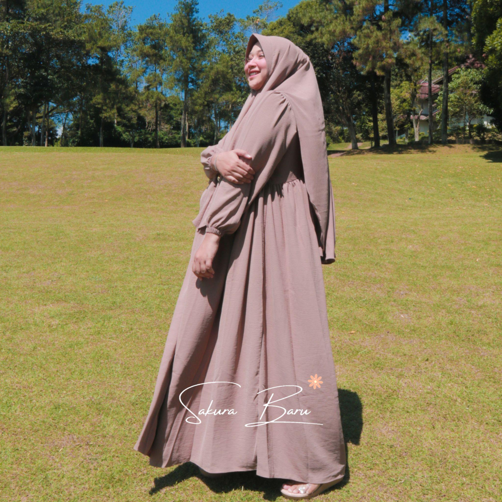 gamis sar'ie hijab cerincel airflow