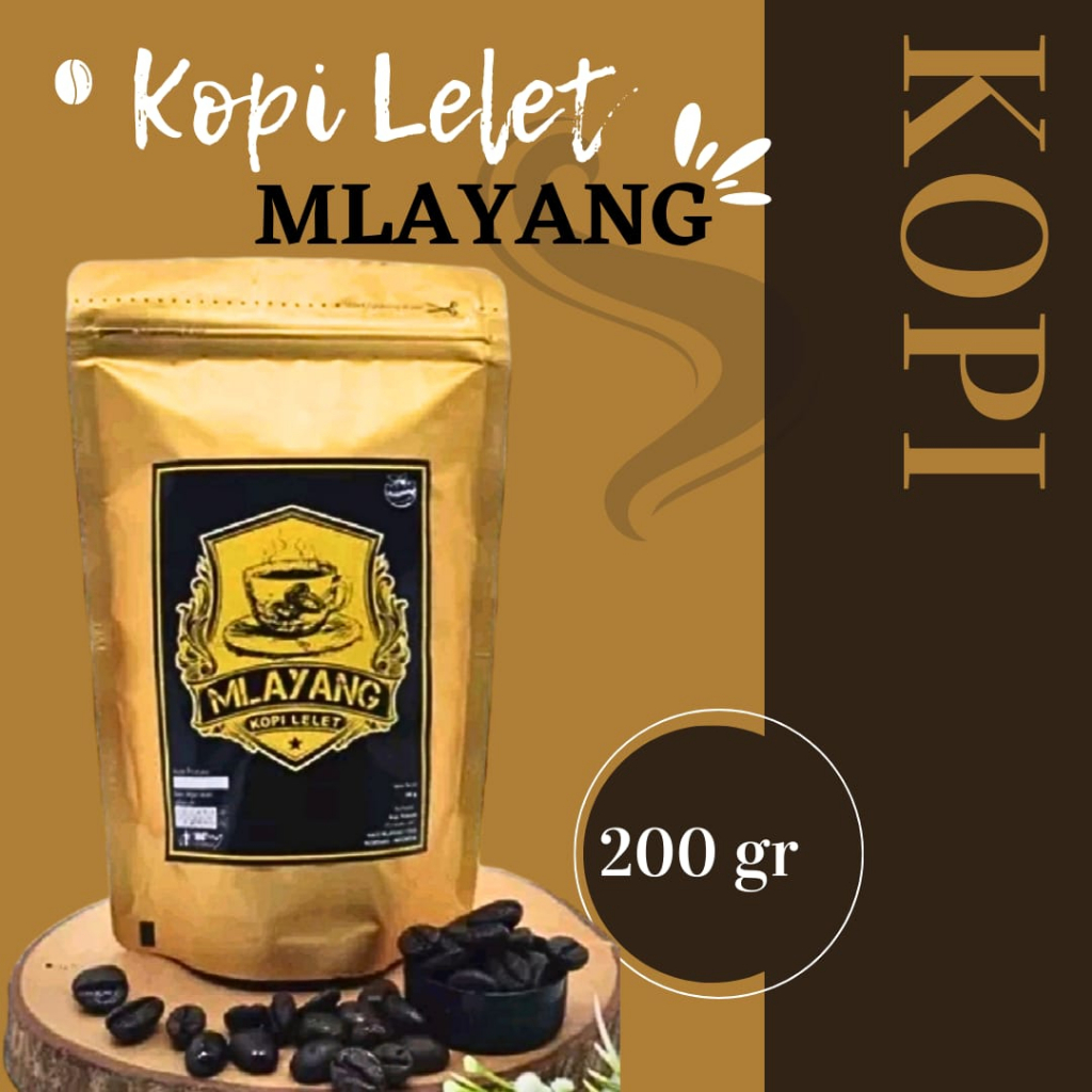 

KOPI LELET MLAYANG Khas Lasem Rembang Jawa Tengah - 200 GR