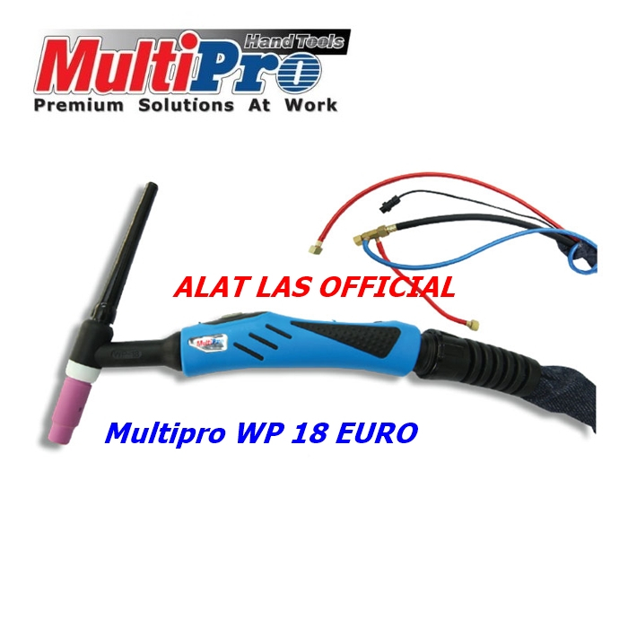 Multipro Tig Torch WP-18 EURO Stang Las Multipro WP 18 EURO