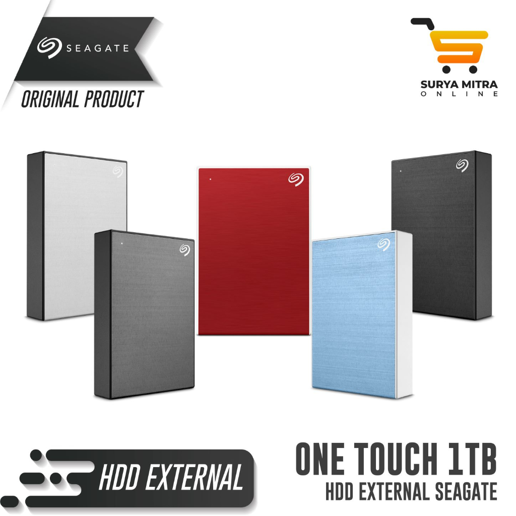 SEAGATE ONE TOUCH 1TB HARDISK EKSTERNAL USB 3.2