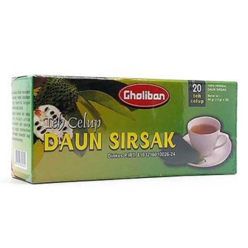 

Teh Celup Daun Sirsak gholiban