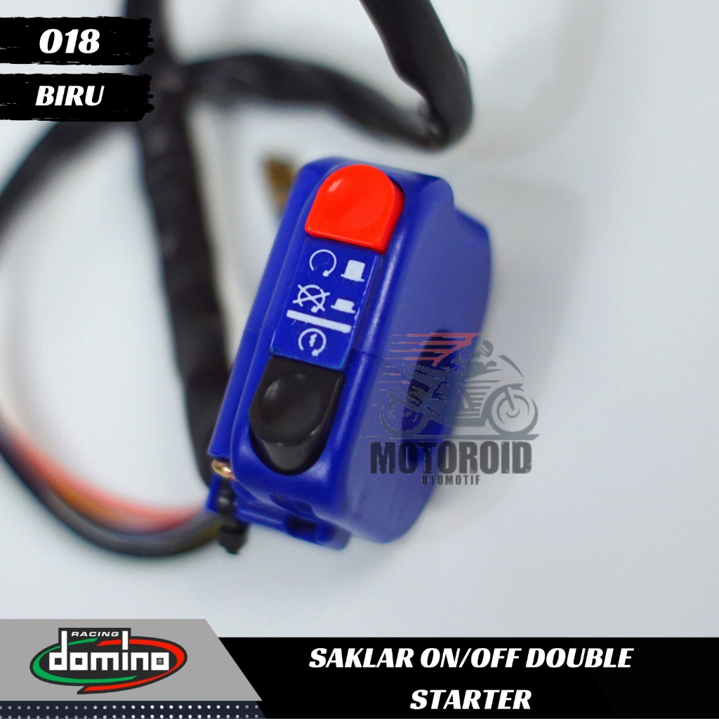 SAKLAR ON OFF STARTER KANAN WARNA UNIVERSAL CUSTOME DOUBLE