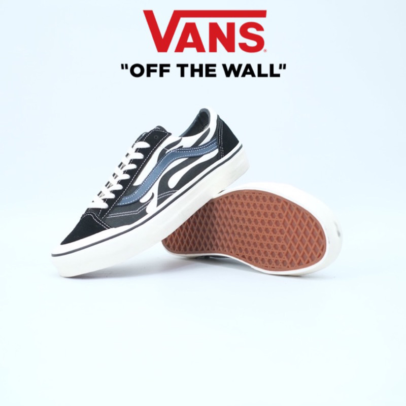 Vans Style 36 Decon SF Flame Black White Original